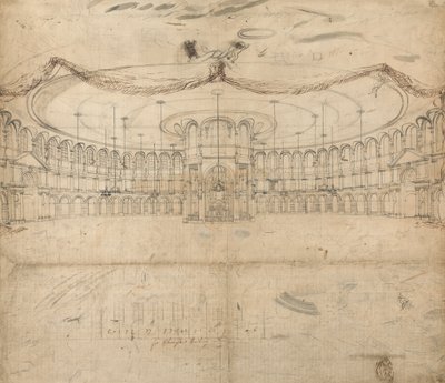 Suunnittelu Rotundalle, Ranelagh Gardensille tekijältä William John Newton