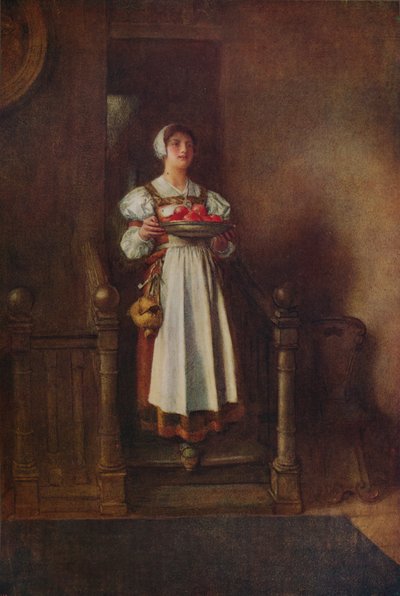 Hostellin piika, c1800 tekijältä William John Wainwright