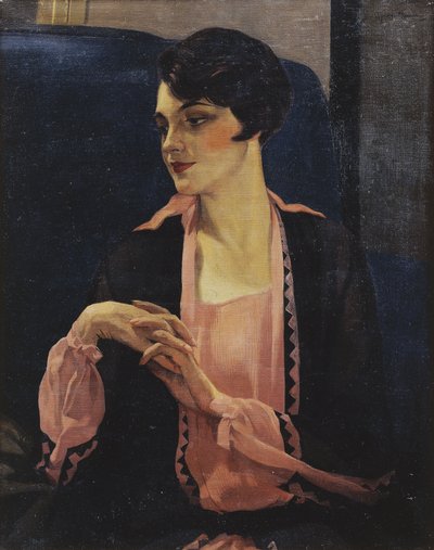 Naisen muotokuva, puolipitkä, 1905 tekijältä William Kay Blacklock