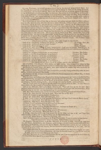 Kapteeni William Kiddin haastaminen, oikeudenkäynti ja tuomitseminen Murtherin ja piratismin takia tekijältä William Kidd