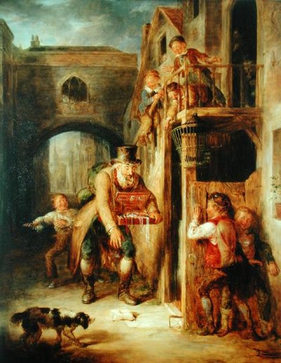 The False Parcel (öljy kankaalle) tekijältä William Kidd