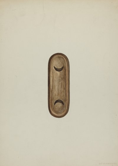 Yksityiskohta, Confessionalin etuosa, 1937. tekijältä William Kieckhofel