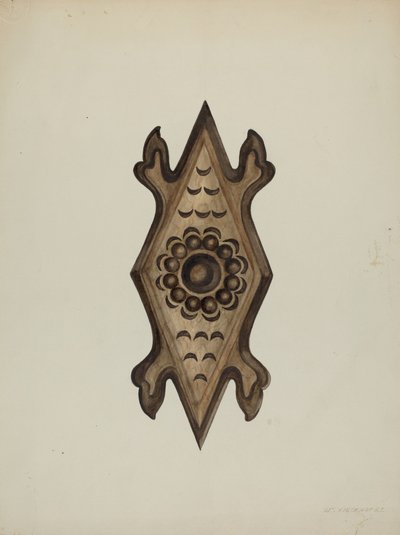 Yksityiskohta, Tunnustuksen puoli, 1937. tekijältä William Kieckhofel