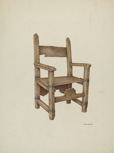 Sanctuary-tuoli, 1941. tekijältä William Kieckhofel