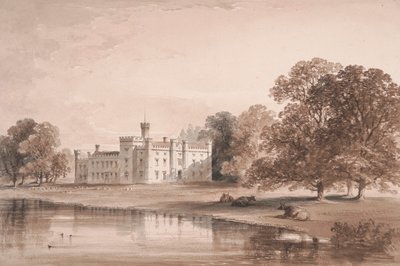 Chiddingstone Place, Näkymä järveltä tekijältä William Knight
