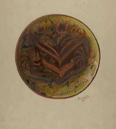 Pa. Saksalainen levy, n. 1937. tekijältä William L Antrim