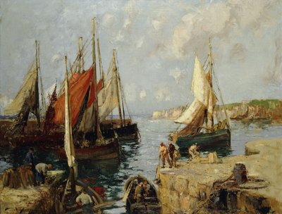 Barcos de mexilhão, Honfleur Finlandês tekijältä William Lee Hankey