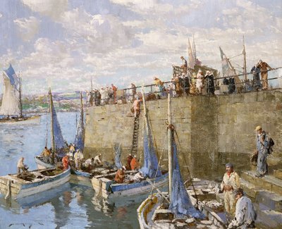 Sardine Fishers, Concarneau tekijältä William Lee Hankey