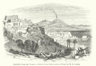 Napoli, Vomerosta (kaiverrus) tekijältä William Leighton (after) Leitch