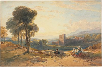 Maisema, Italia tekijältä William Leighton Leitch