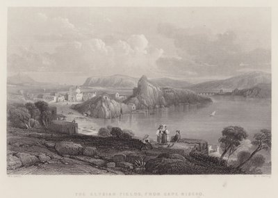 Elysian Fields, Cape Misenosta, Italiasta (kaiverrus) tekijältä William Leighton Leitch