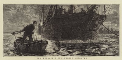 Detroit River Marine Reporter tekijältä William Lionel Wyllie