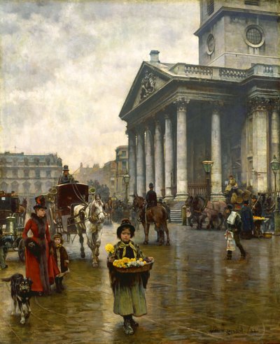 St Martin-in-the-Fields tekijältä William Logsdail