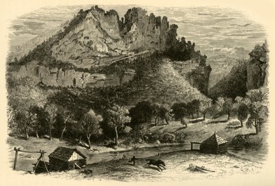 "Senecan kalliot", 1872. tekijältä William Ludwell Sheppard