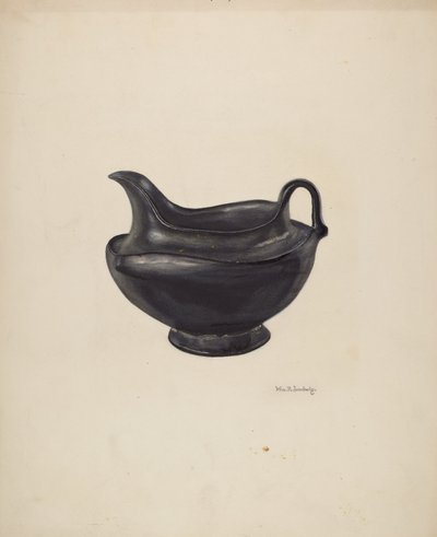 Moravian Pitcher, 1938. tekijältä William Ludwig