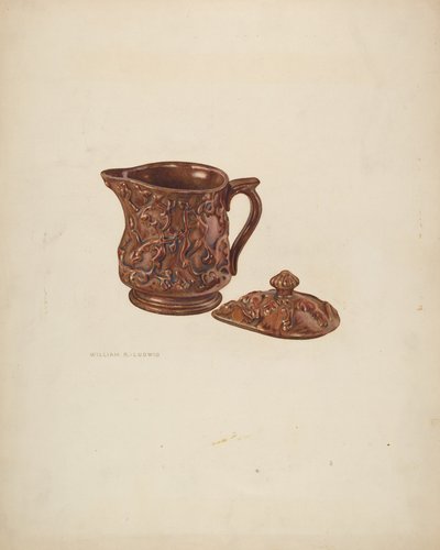 Siirappikannu, c. 1941. tekijältä William Ludwig