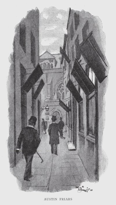 Austin Friars (litho) tekijältä William Luker