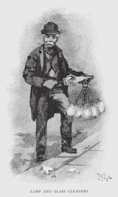 Lampun ja lasinpuhdistusaineet (litho) tekijältä William Luker