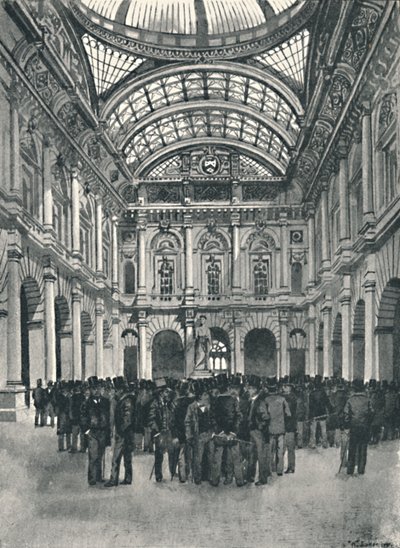 Muutoksessa - Royal Exchange, 1891 tekijältä William Luker