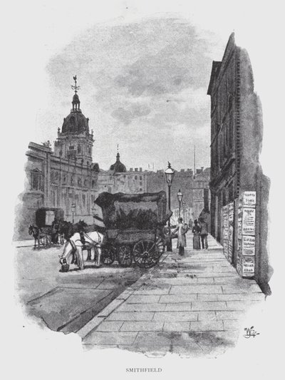 Smithfield (litho) tekijältä William Luker