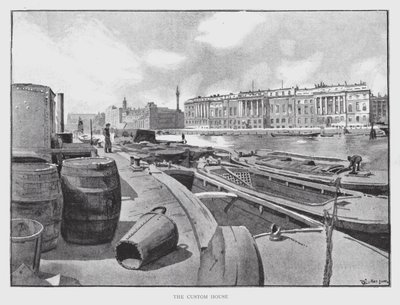 Custom House (litho) tekijältä William Luker