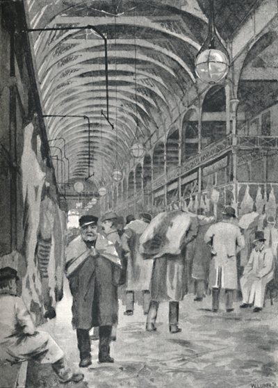 Metropolitan Meat Market, Smithfield, 1891 tekijältä William Luker