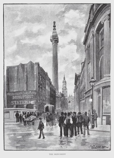 Monumentti (litho) tekijältä William Luker