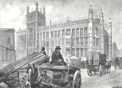 Record Office, Fetter Lane, 1891 tekijältä William Luker