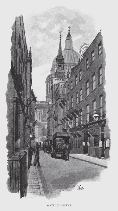 Walting Street (litho) tekijältä William Luker