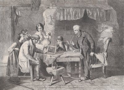 Isoisän muotokuva, Illustrated London News, 4. tammikuuta 1862. tekijältä William Luson Thomas