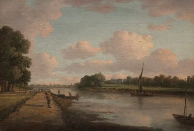 Näkymä Thames-joelle Richmondissa tekijältä William Marlow