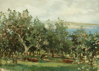 Omenapuutarha (öljy kankaalle) tekijältä William Matthew Hale