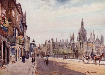 Gateway of Kings College, Kings Parade tekijältä William Matthison