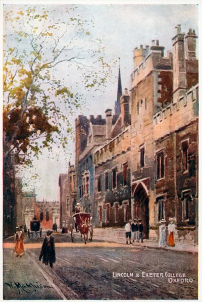 Lincoln und Exeter College tekijältä William Matthison