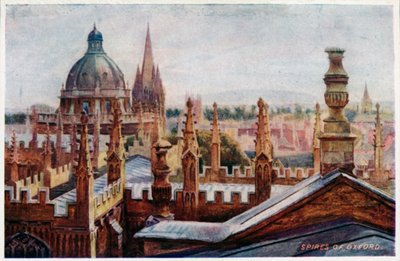 Oxford yläikkunasta tekijältä William Matthison