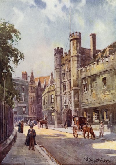 Gateway of Christs College St Andrews Streetiltä tekijältä William Matthison