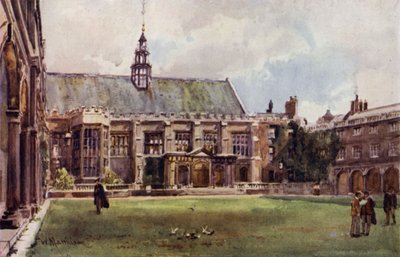 Hall of Trinity College Neviles Courtista tekijältä William Matthison