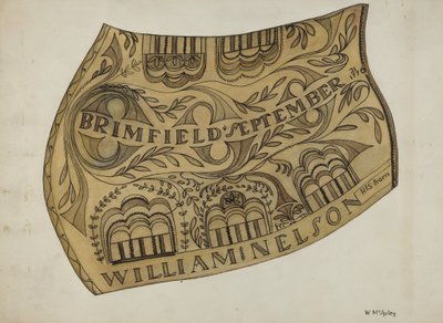 Powder Horn, c. 1937. tekijältä William McAuley