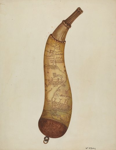 Powder Horn, c. 1940. tekijältä William McAuley