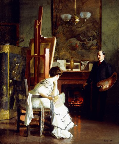 Studiossa tekijältä William McGregor Paxton