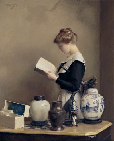 Kotiapulainen, 1910 tekijältä William McGregor Paxton