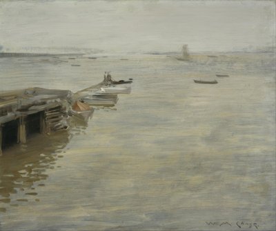 Harmaa päivä tekijältä William Merritt Chase