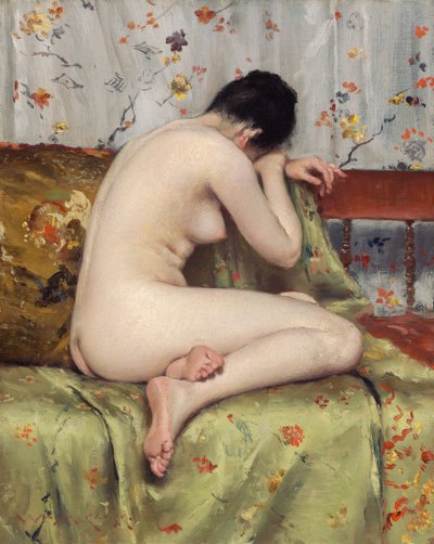 Moderni Magdalen tekijältä William Merritt Chase