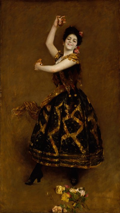 Carmencita, 1890. tekijältä William Merritt Chase