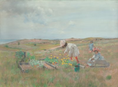 Kukkien kerääminen tekijältä William Merritt Chase