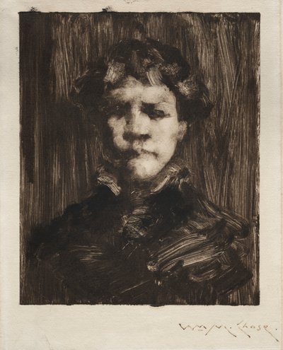 Pojan pää tekijältä William Merritt Chase