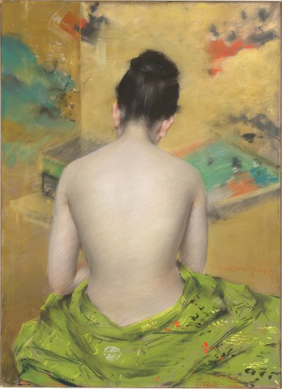 Tutkimus lihan väristä ja kullasta tekijältä William Merritt Chase