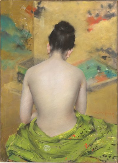 Tutkimus lihan väristä ja kullasta tekijältä William Merritt Chase
