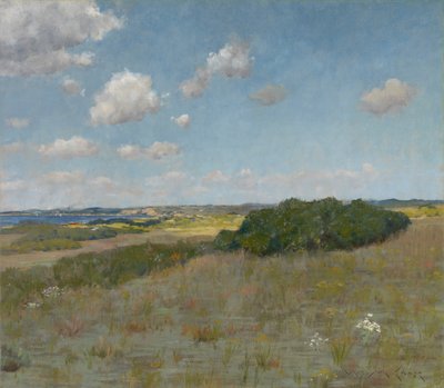 Sunlight and Shadow, Shinnecock Hills, n. 1895 (öljy kankaalle) tekijältä William Merritt Chase