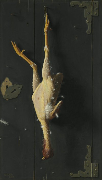 Sunnuntain illalliseksi, 1888 tekijältä William Michael Harnett